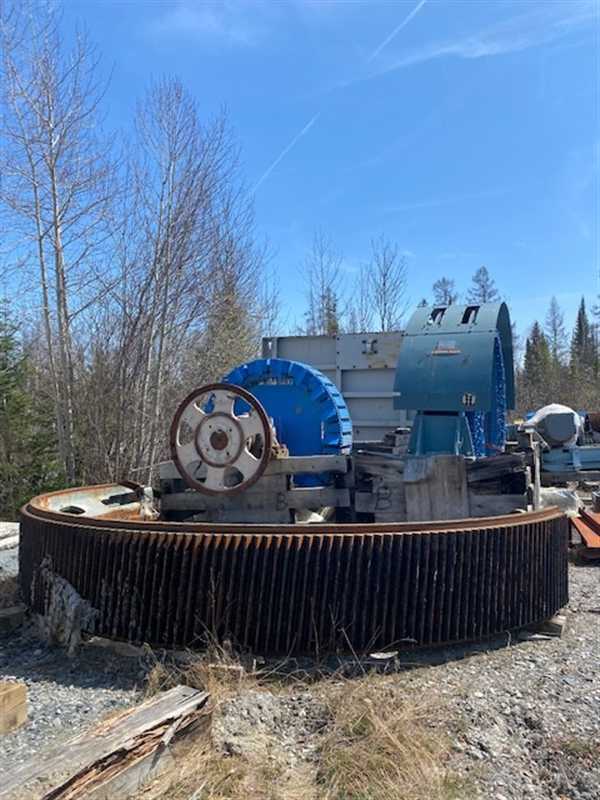Canadian Allis-chalmers (svedala) 13' X 21' (4m X 6.4m) Ball Mill With 2,000 Hp (1,491 Kw) Motor